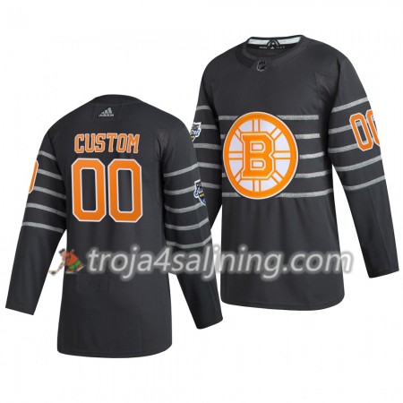 Boston Bruins tröja Customized Grå Adidas 2020 All-Star Authentic - NHL Tröjor Herr
